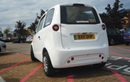 the new Microcab H2EV on forecourt at Coventry