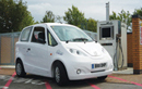 the new Microcab H2EV at Coventry filling station