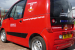 Royal Mail hydrogen fuel cell fleet at the NEC