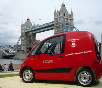 Royal Mail Microcab on the South Bank