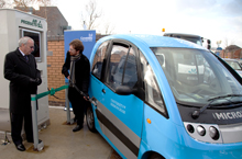 Hydrogen fuel station at Birmingham