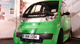 Microcab stand at LCV2008