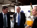 Malcolm was very interested in the techology and systems in the new Microcab